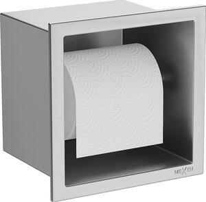 Mexen X-Wall-P WC papír tartó, inox - 1913
