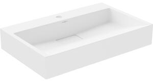 Mexen Ava pultra szerelhető konglomerát mosdókagyló 1 nyílás 60 x 38 cm, Fehér - 23016001