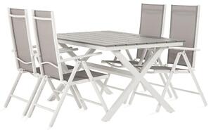Asztal és szék garnitúra Comfort Garden 1083 Textil, Fém