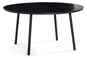 Kerti asztal Riverside 151 75cm, Fekete, Fém