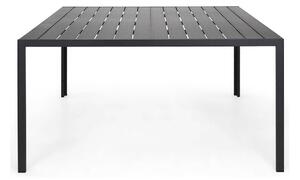Kerti asztal Comfort Garden 1554 74x140cm, Fekete, Fém