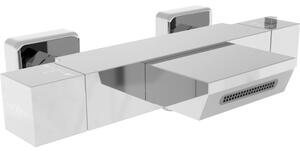 Mexen Cube termosztatikus kádcsapok, Króm - 77360-00