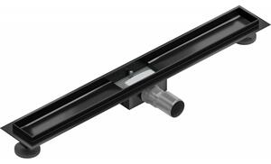 Mexen Flat zuhanyfolyóka váza 70 cm, Fekete - 1715070
