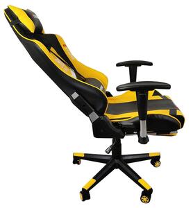 Extreme ZERO Gamer szék nyak-és derékpárnával #fekete-sárga
