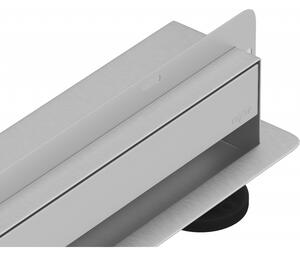 Mexen Flat Wall 2 az 1-ben fali zuhanyfolyóka 50 cm, Króm - 1030050