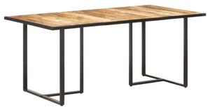 VidaXL Mangófa Étkezőasztal - Ipari Stílus - 180 cm
