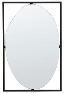Falitükör NIBELLE 40 cm 60 cm Fém Fekete