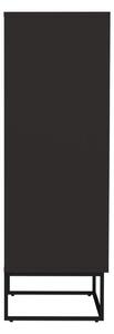 Lipp fekete komód, 60 x 127 cm - Tenzo