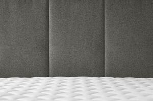 Allure barnásszürke kétszemélyes ágy, 160 x 200 cm - Guy Laroche Home