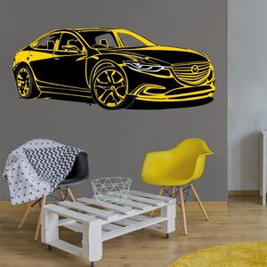 INSPIO - átragasztható textil matrica - INSPIO -ajándékok, dekorációk gyártása - Autós falmatrica - Mazda