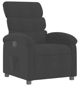 VidaXL Dönthető Fotel - Fekete Szövet
