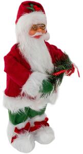 Tutumi, Mikulás karácsonyi figura 30cm 301251, fehér-piros-zöld, CHR-08900
