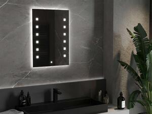 Mexen Ner LED Fürdőszobai Tükör - 50x70cm, Páramentesítő
