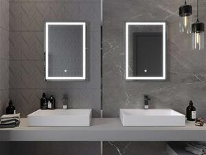 Mexen Miko LED Tükör - 60x80 cm, Páramentesítővel
