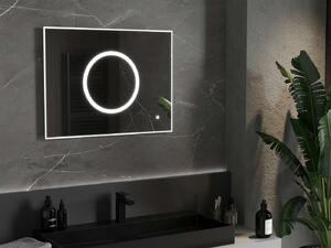 Mexen Koga LED Tükör - 80x60 cm, Páramentesítővel