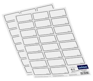 Orion WHITELINE matricakészlet 2 x 23 db