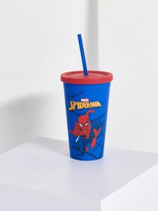 Sinsay - Többször használható pohár szívószállal Spider-Man - többszínű