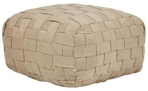 Puff BODLA Bézs 50 cm 50 cm 30 cm