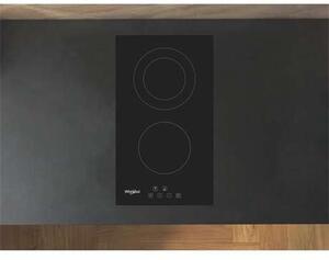 Whirlpool WRD6030B Beépíthető indukciós főzőlap, 30 cm, 2 főzőzóna, Fekete