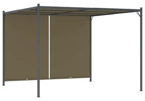 VidaXL Kerti Pavilon - Behúzható Tető - 3x3m