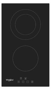 Whirlpool WRD6030B Beépíthető indukciós főzőlap, 30 cm, 2 főzőzóna, Fekete