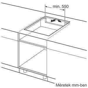 Bosch PIX631HC1E Serie 6 7.4 kW, 4 zóna Fekete beépíthető indukciós főzőlap