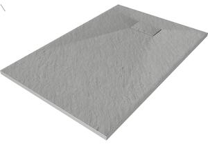 Mexen Hugo téglalap alakú zuhanytálca SMC 100 x 80 cm, szürke - 42618010