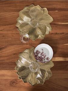 Sinsay - Virág alakú asztali alátétek 2 darabos szett - arany