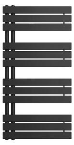 Solaro Design törölközőszárító radiátor 1200x600 mm fekete