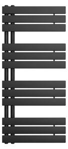 Solaro Design törölközőszárító radiátor 1200x500 mm fekete