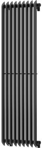 Mexen Atlanta dísz radiátor 1500 x 460 mm, 894 W, Fekete - W211-1500-460-00-70