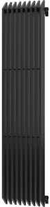Mexen Aurora dísz radiátor 1800 x 450 mm, 1347 W, Fekete - W212-1800-450-00-70