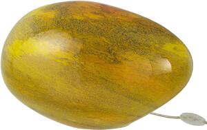 Sárga üveg asztali lámpa J-Line Mango
