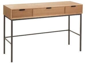 Fa fésülködőasztal J-line Élio 120 x 41 cm