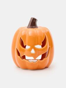 Sinsay - Halloween kerámia mécsestartó lámpás tök alakban - narancs