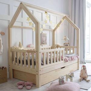 Házikó ágy - Bianco plus gyerekágy ágyneműtartóval fehér 160/80 2