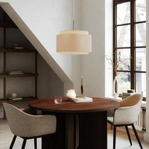 Függőlámpa DFTP by Nordlux, Takai, dimmable, Bézs, Nappali, Szövet / Textília, Dizájn