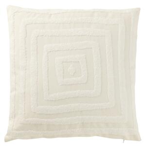 Fehér párna J-line Patrio 45 x 45 cm