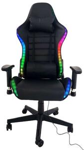 MyLike LED PRO távirányítóval állítható Gamer szék RGB LED világí