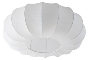Mennyezeti Lámpa Lindby, Helin, dimmable, Fehér, Nappali, Szövet / Textília, Skandináv