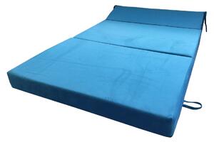 Összecsukható matrac BEDDIO 120x200 - sötétkék
