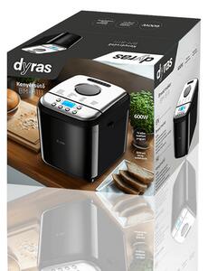 Dyras BM-8111 Kenyérsütő, fekete