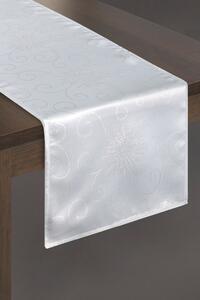 Asztali futó világos ezüst 40x180
