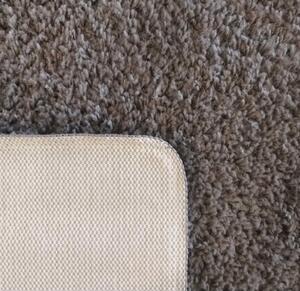 Barna ENZO puha shaggy szőnyeg Méret: 120x170 cm