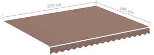 VidaXL barna csere napellenző ponyva 3 x 2,5 m
