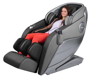 Masszázsfotel Marcelli, Zero Gravity, Zero Space, 3d masszázs, 6 masszázstipus, 60 párna, 18 fej, légionizátor, infra, hangvezérlés fekete