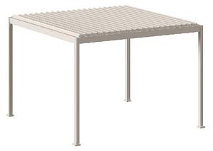 DEOKORK Kerti alumínium pavilon MEGAN 4x3 m (elefántcsont)