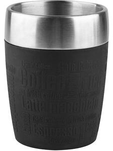Tefal Tefal - Utazó bögre 200 ml TRAVEL CUP rozsdamentes/fekete GS0236