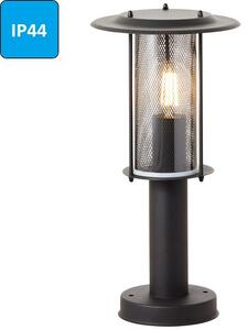 Detroit kültéri állólámpa, matt fekete, m:40cm; E27 - Brilliant-96464/76