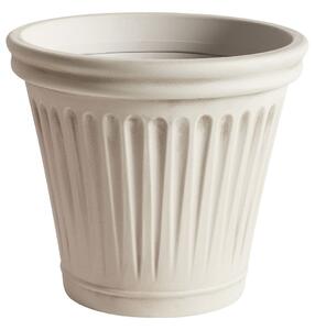 Virágcserép MAIZE 43 cm Világosbézs